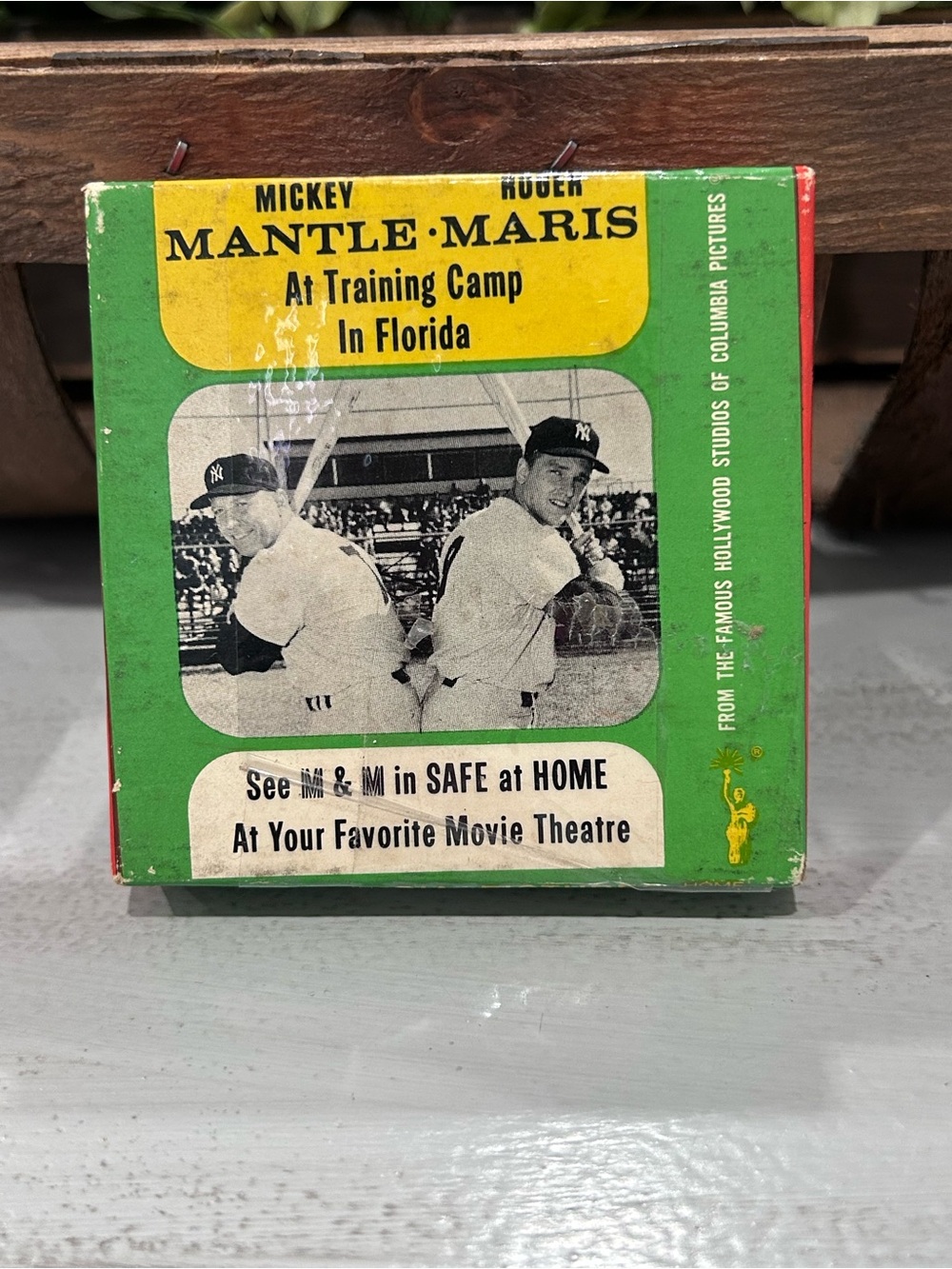 Vintage-Style Mickey Mantle Roger Maris Collectible Film